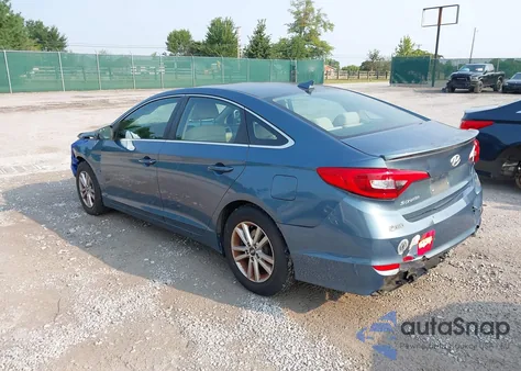 2017 Hyundai Sonata z USA, uszkodzony, nr VIN 5NPE24AF1HH472734